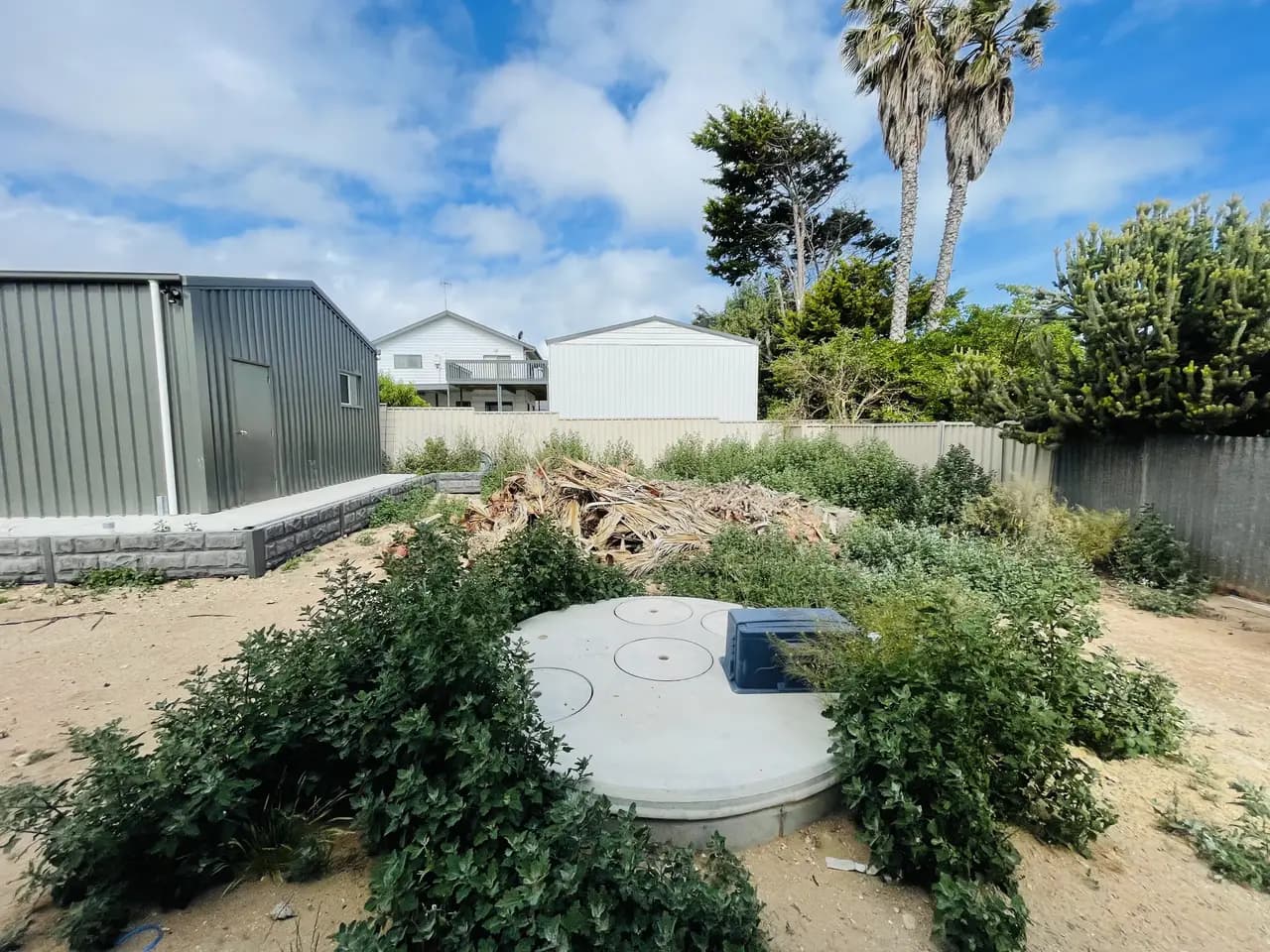 Before: coastal garden transformation at Goolwa Beach